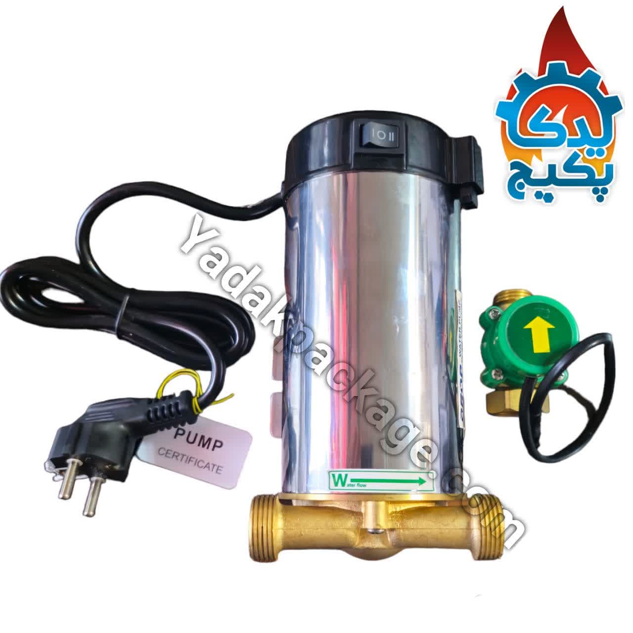 پمپ تقویت فشار آبگرمکن و پکیج مدل 120W